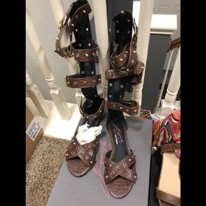 Steve Madden, gladiator sandals